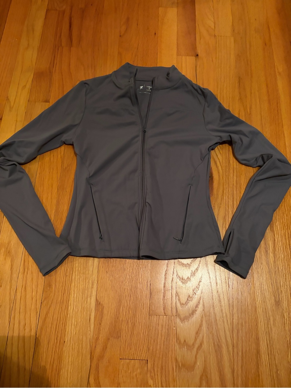 Women's Primark Gray Zip-Front Active Jacket